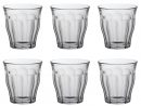 Duralex Set Of 6 Picardie Tumblers, 16Cl Traditional Water avec Duralex Picardie Glasses