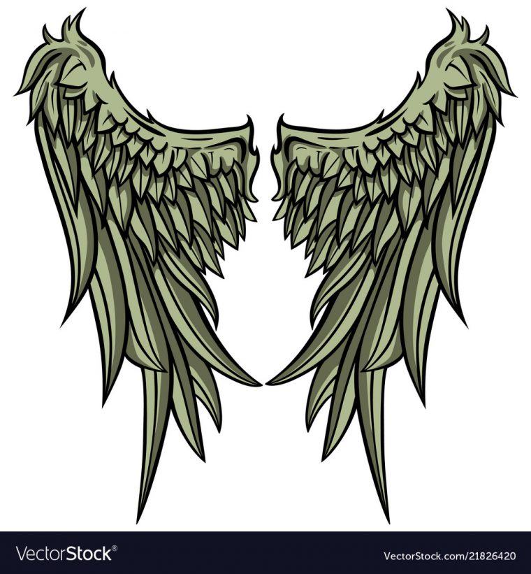 Eagle Wings Royalty Free Vector Image – Vectorstock avec Wings Vector