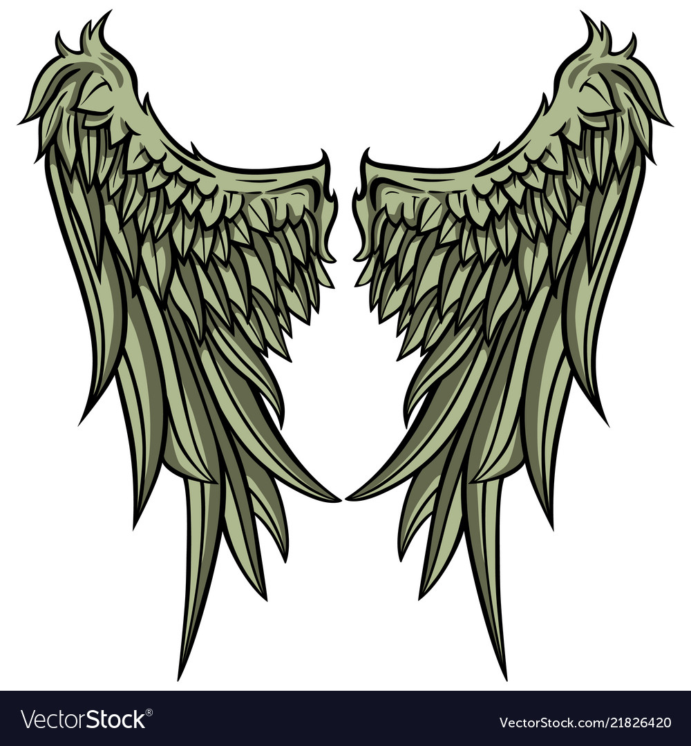 Eagle Wings Royalty Free Vector Image - Vectorstock avec Wings Vector