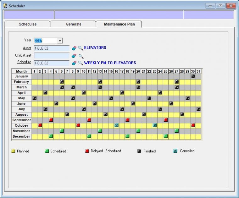 Easymaint Software  Maintenance Software  Scheduling concernant Janitorial Service Software