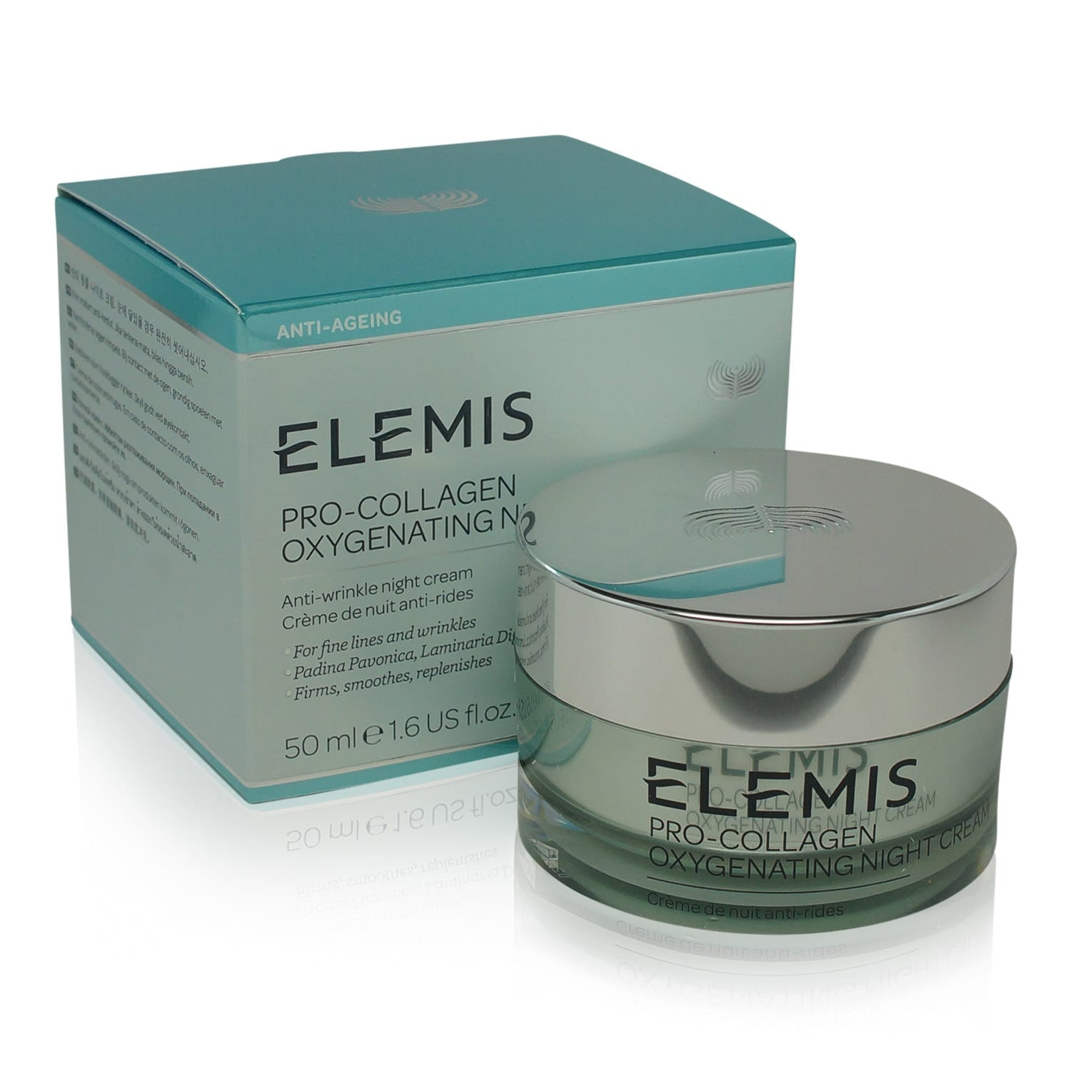 Elemis Pro-Collagen Oxygenating Night Cream 1.6 Oz intérieur Elemis Lotion &amp;amp;amp; Moisturizer 