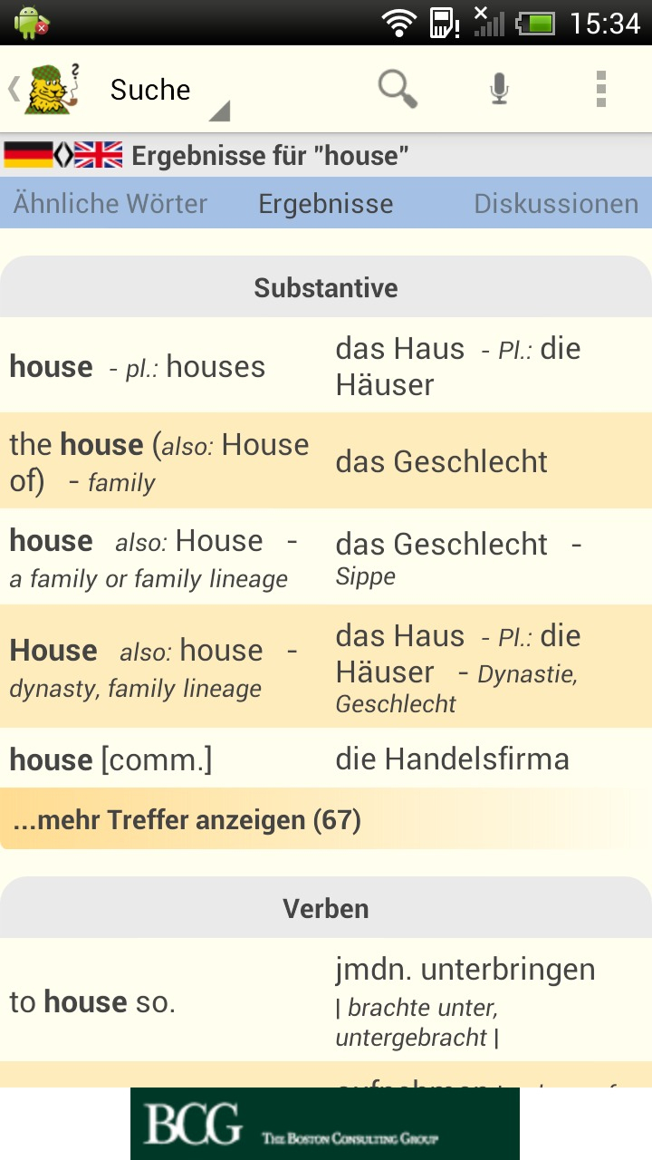 Englisch-Deutsch Übersetzer Leo - Mientras intérieur Leo Deutsch Englisch 