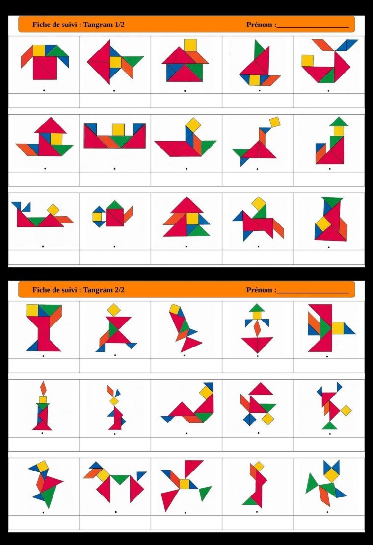 Épinglé Par Maggie-Laurie Spark Sur Lil Tackers Shapes tout Tangram Maternelle Imprimer