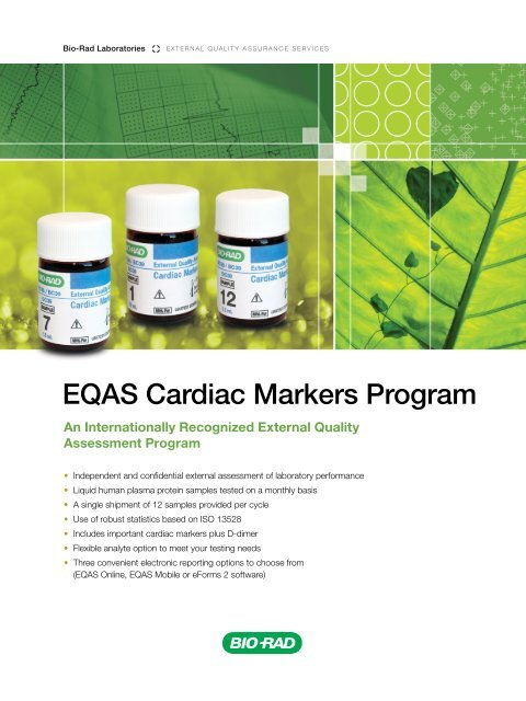 Eqas Cardiac Markers Program - Qcnet concernant Qcnet