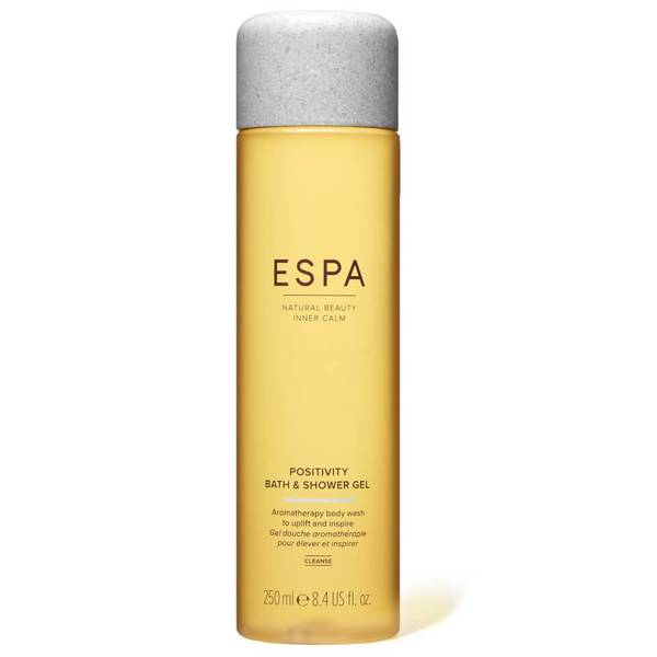 Espa Positivity Bath &amp;amp; Shower Gel 250Ml - Lookfantastic tout Espa Shower Gel 