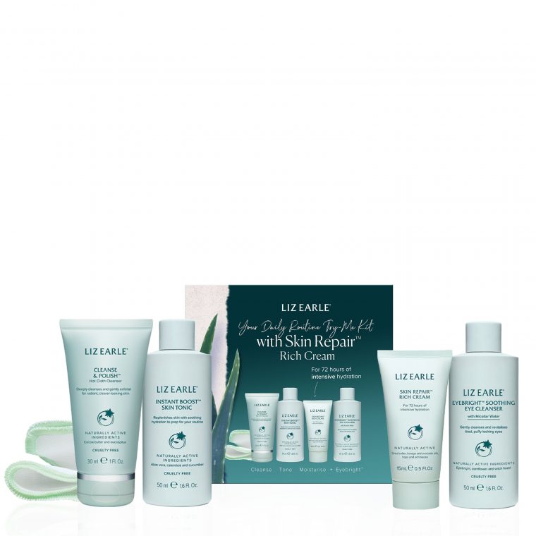 Essentials Try-Me Kit  Liz Earle Beauty Co. encequiconcerne Liz Earle For Men