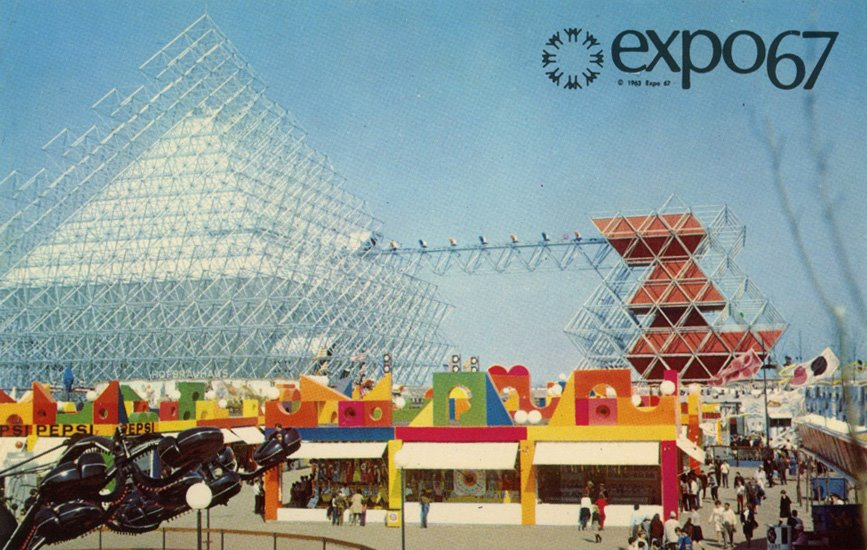 Expo 67 Lounge intérieur Gyrotron