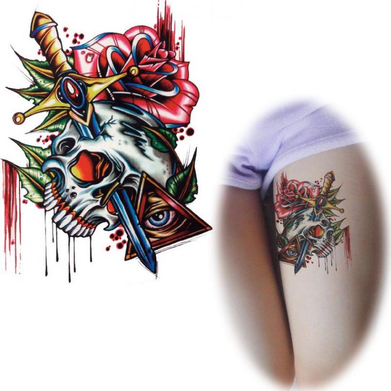 Factory Wholesale Fake Tattoos That Look Real Custom avec Wholesale Fresh Wind Tattoo Stickers