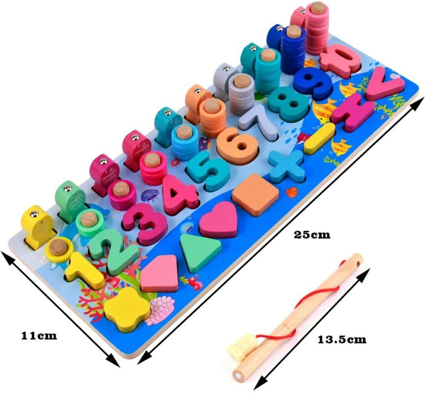 Fajiabao Jeu Montessori En Bois Bebe Puzzle Jouet De concernant Jeux Montessori 3 Ans