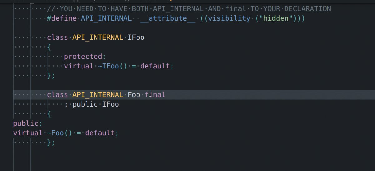 &quot;Final&quot; Specifier Breaks Formatting · Issue #6638 concernant Vscode Cpptools