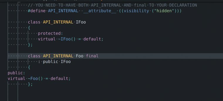 "Final" Specifier Breaks Formatting · Issue #6638 concernant Vscode Cpptools