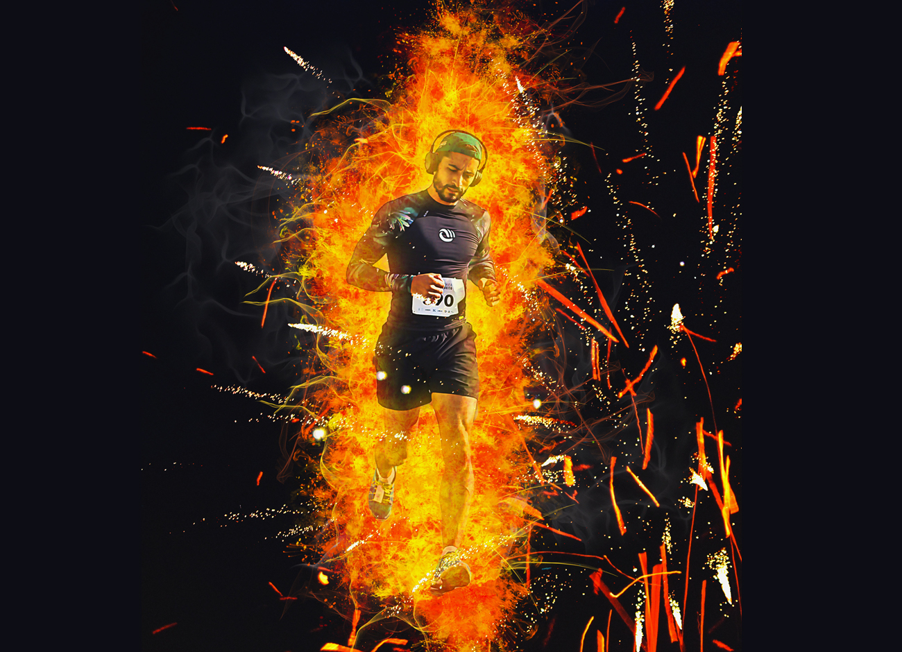 Fire Effect Photoshop Action - Filtergrade encequiconcerne Firestorm Action Photoshop Free Download 