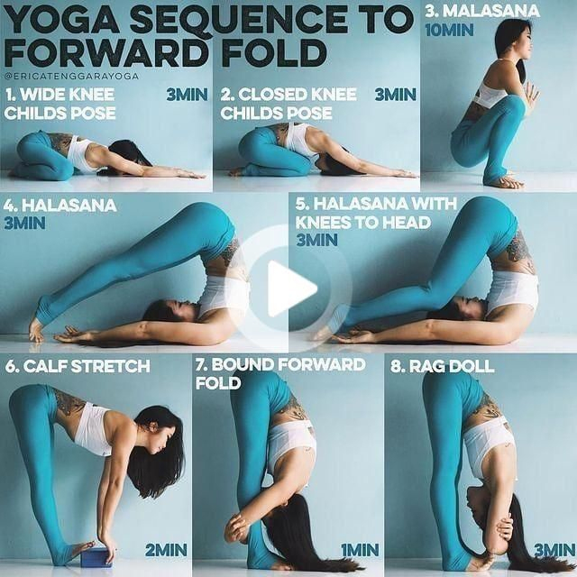 Fitzabout On Instagram: &amp;quot;Yoga Sequence For Forward Fold # à Fitzabout 