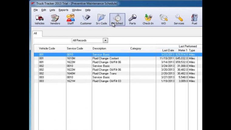 Fleetsoft Fleet Maintenance Software – concernant Janitorial Service Software