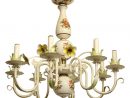 Floral French Country Style Chandelier With 8 Lights pour French Country Chandelier Lighting