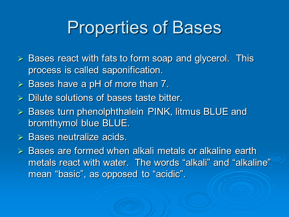 Formula Writing Of Acids tout And Physical Properties, But Different Chemical Properties. B. Have The 