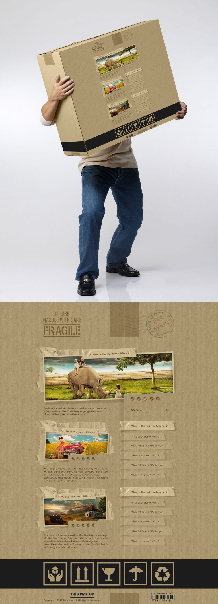 Fragile – WordPress Theme By Detrans On Deviantart concernant Deviantart Themes