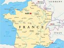 France Political Map — Stock Vector © Furian #53676905 à Carte France Vector