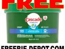 Free Cascade Dishwasher Detergent Pods At Walmart 40 Ct concernant Free Dish Soap Samples By Mail