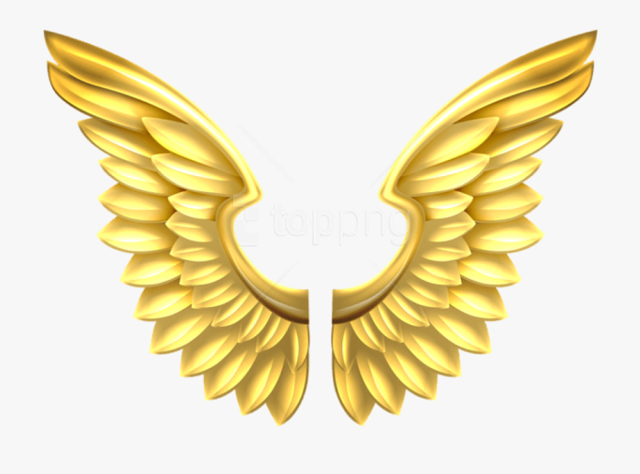 Free Png Download Gold Wings Transparent Clipart Png intérieur Wings Clipart 