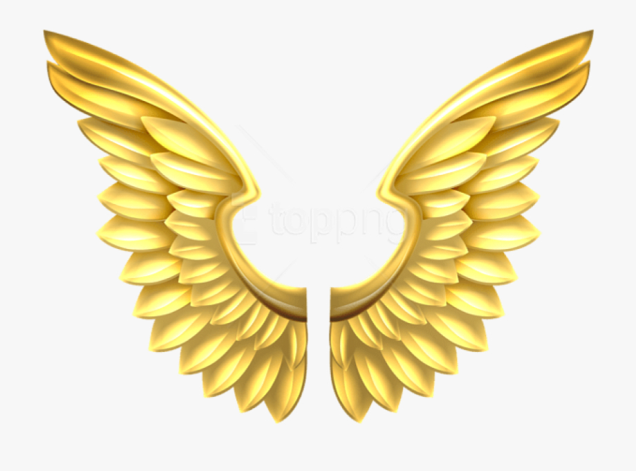Free Png Download Gold Wings Transparent Clipart Png tout Wing Clipart