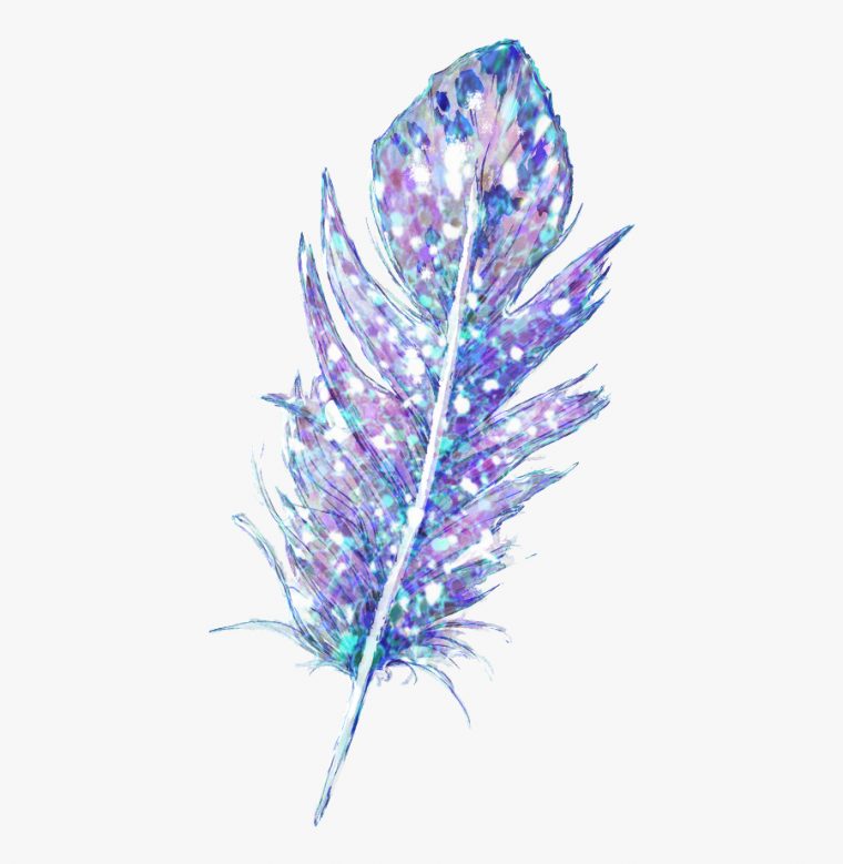 Freetoedit Feather Feder Glitters Glitter – Illustration tout Feather Clipart