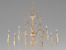French Country Chandelier Antique White 8 Light Chateau serapportantà French Country Chandelier Lighting