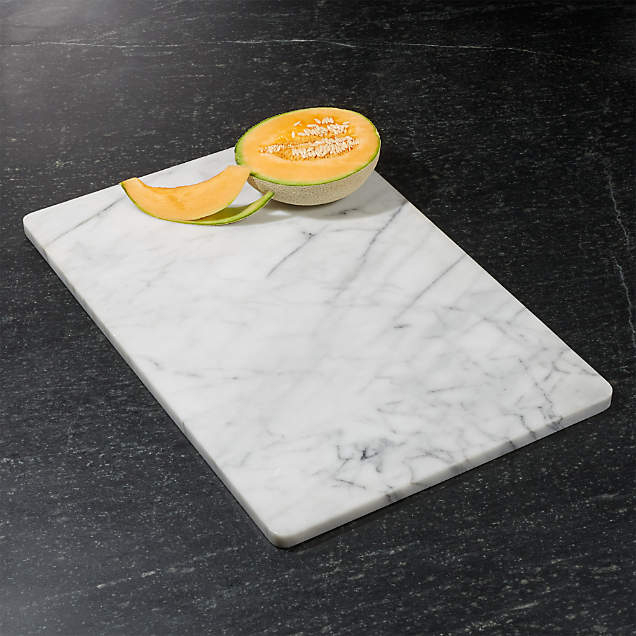 French Kitchen Marble Lazy Susan + Reviews  Crate And Barrel pour French Kitchen Marble Rectangle Tray 