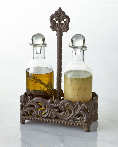 G G Collection Oil &amp; Vinegar Set  Tuscan Decorating destiné Tuscany Candle Kitchen Spice