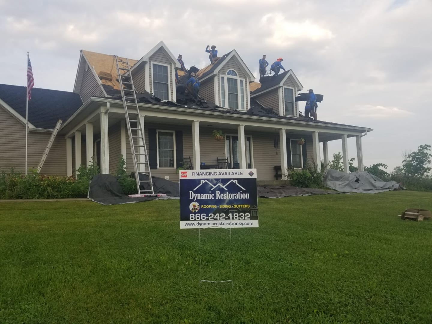 Gallery  Dynamic Restoration Llc  Lexington Roofing dedans Gutter Guards Lexington Ky 