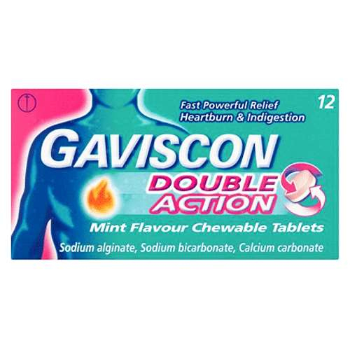 Gaviscon Double Action Mint Flavour Chewable Tablets 12 serapportantà Double Power Denture Cleaning Tablets 