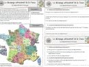 Géographie : Le Découpage Administratif De La France  Ma serapportantà Carte De France Ce2 Evaluation