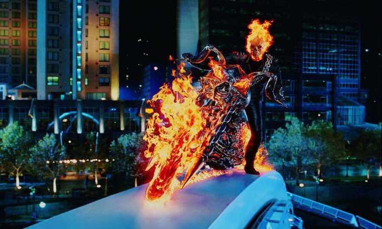 Ghost Rider 2 Blue Flame Wallpapers – Wallpaper Cave destiné Ghost Rider 2 Wallpaper