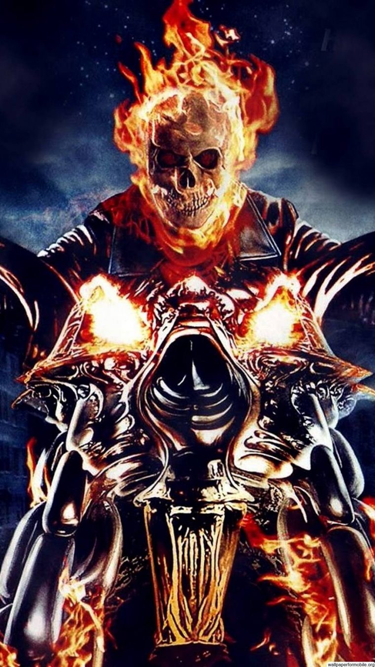 Ghost Rider Mobile Wallpapers – Wallpaper Cave encequiconcerne Ghost Rider 2 Wallpaper