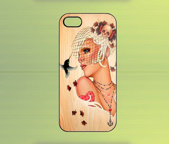 Girl And Bird Case For Iphone 44S, Iphone 55S5C à Samsung Galaxy S3 Cases For Girls 