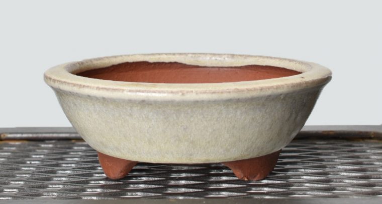 Glazed Round Japanese Bonsai Pot Youzan  Etsy encequiconcerne Mal Pot Bonsai