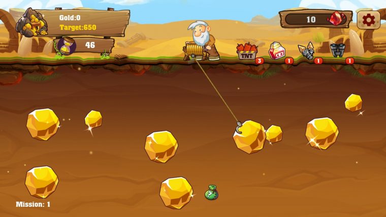 Gold Miner: Gold Rush – Jeux Pour Android – Téléchargement pour Telecharger Jeux Gratuit Android