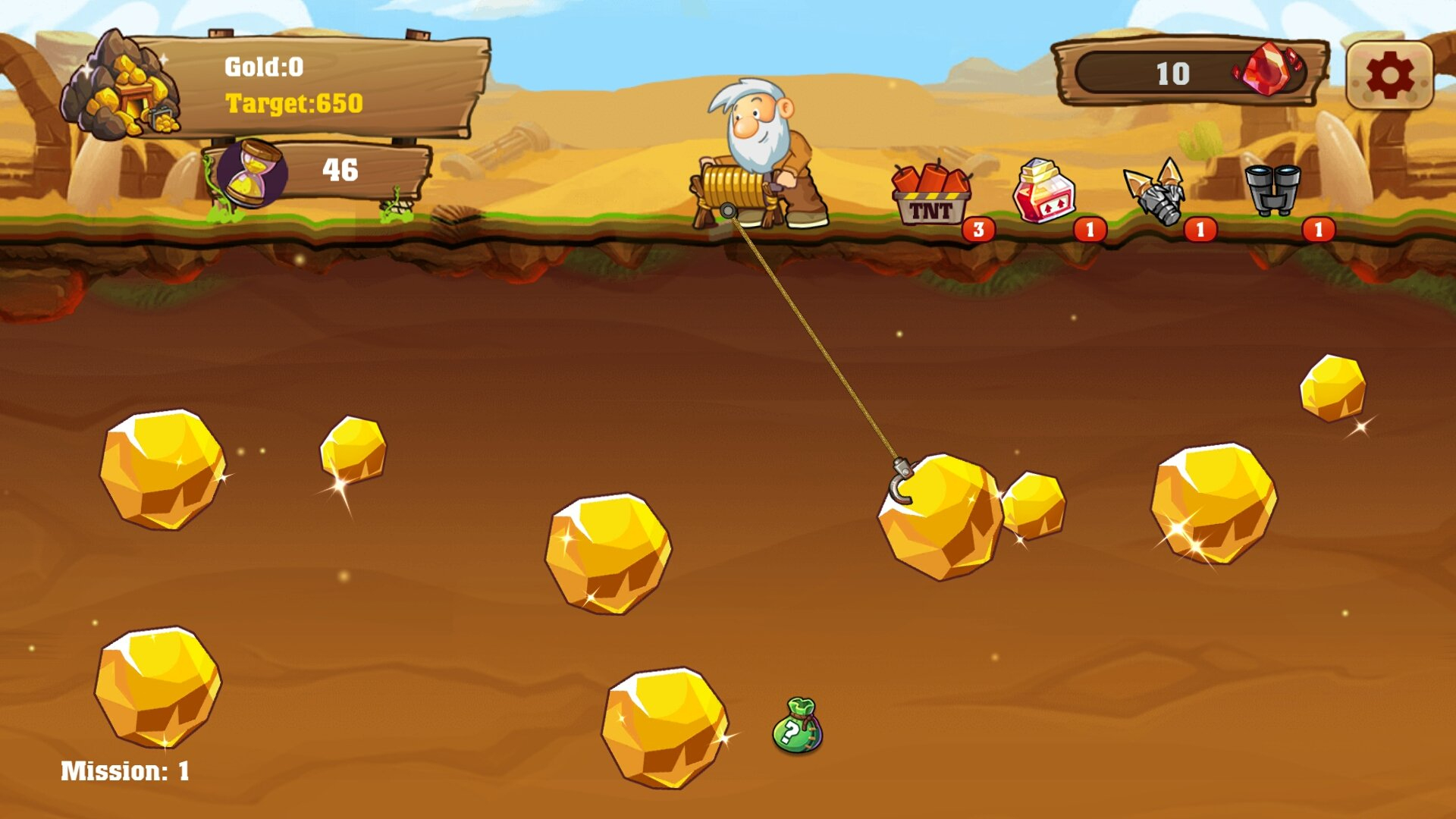 Gold Miner: Gold Rush - Jeux Pour Android - Téléchargement pour Telecharger Jeux Gratuit Android 
