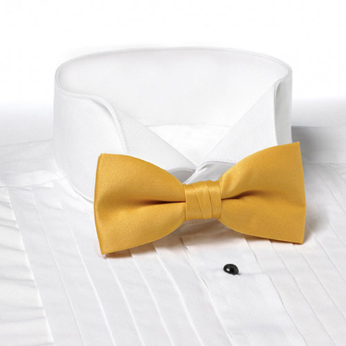 Gold Polyester Clip-On Bow Tie - Scpa-011-160  Starquix encequiconcerne Scpa Share Price 