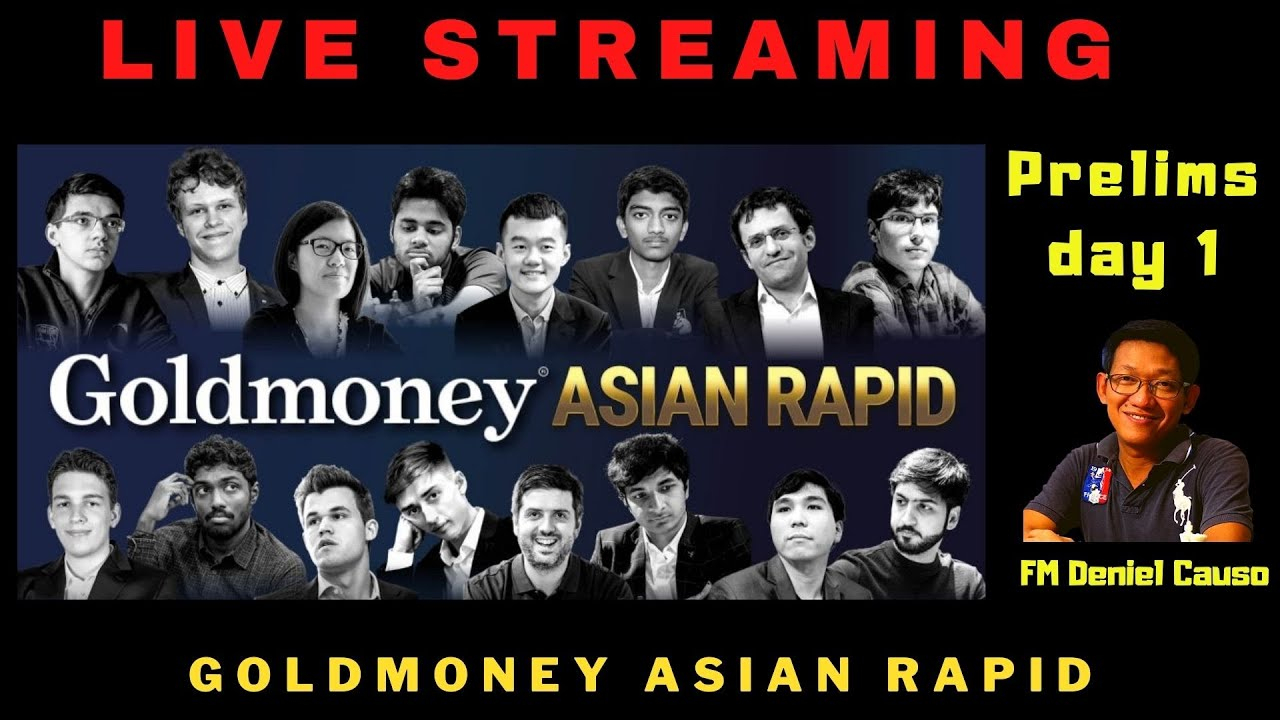 Goldmoney Asian Rapid  Champions Chess Tour pour Champions Chess Tour