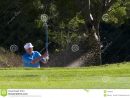 Golfer Hitting From Bunker Stock Photo. Image Of Sport avec Nick Greenstock