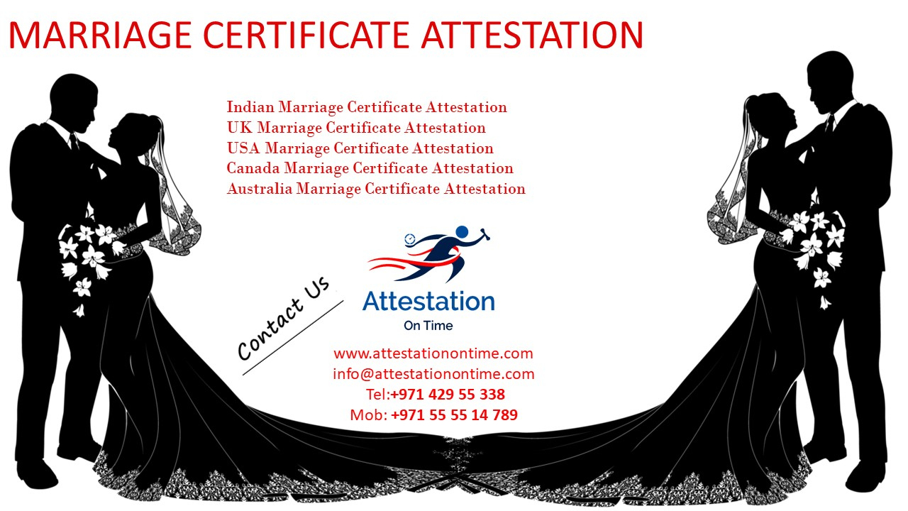 Guide For Usa Marriage Certificate Attestation avec Church Marriage Certificate Attestation In Uae 