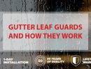 Gutter Leaf Guards And How They Work - Mr Roof à Gutter Guards Lexington Ky
