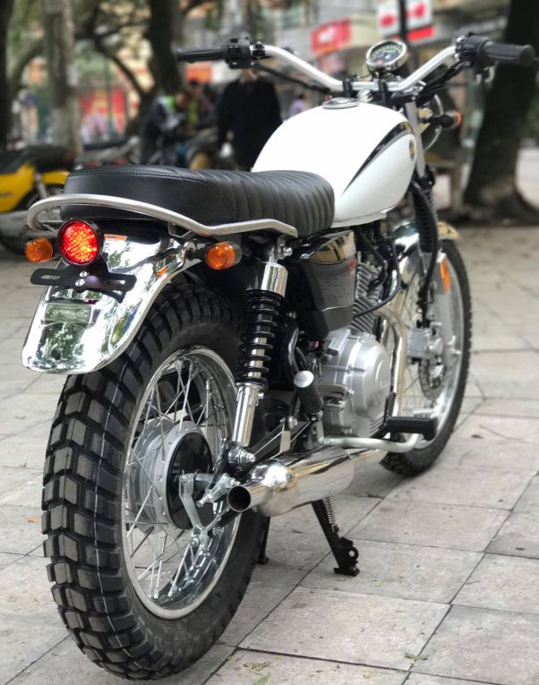 Hà Nội: Yamaha Yb125 Sp 2017 Đầu Tiên Được Độ Scrambler Có serapportantà Yamaha Yb125 