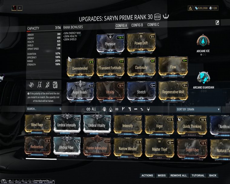 Hey Saryn Mains, Is This Going To Work On Arbitrations intérieur Warframe Polarity