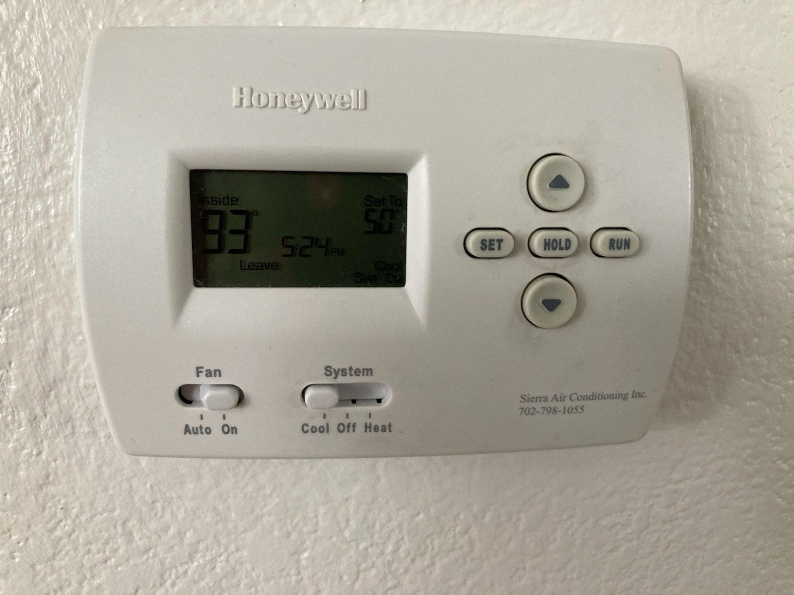 How Do I Reset My Honeywell Thermostat? About 14 Years Old tout Honeywell Hvac Repair Nashville