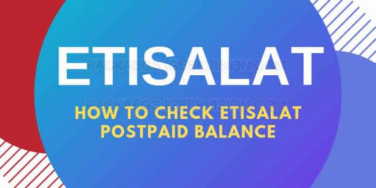 How To Check Etisalat Postpaid Balance Uae – Expatsa tout Mobily Postpaid