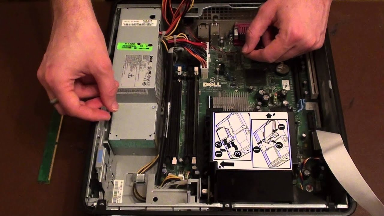 How To Install Ram In A Dell Optiplex 745 - dedans Dell Optiplex Ram Upgrade