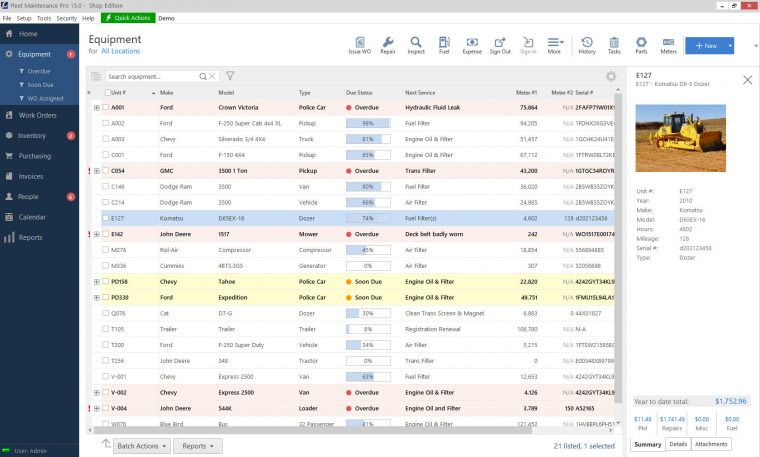 How To Save Money On Construction Equipment Maintenance avec Janitorial Service Software