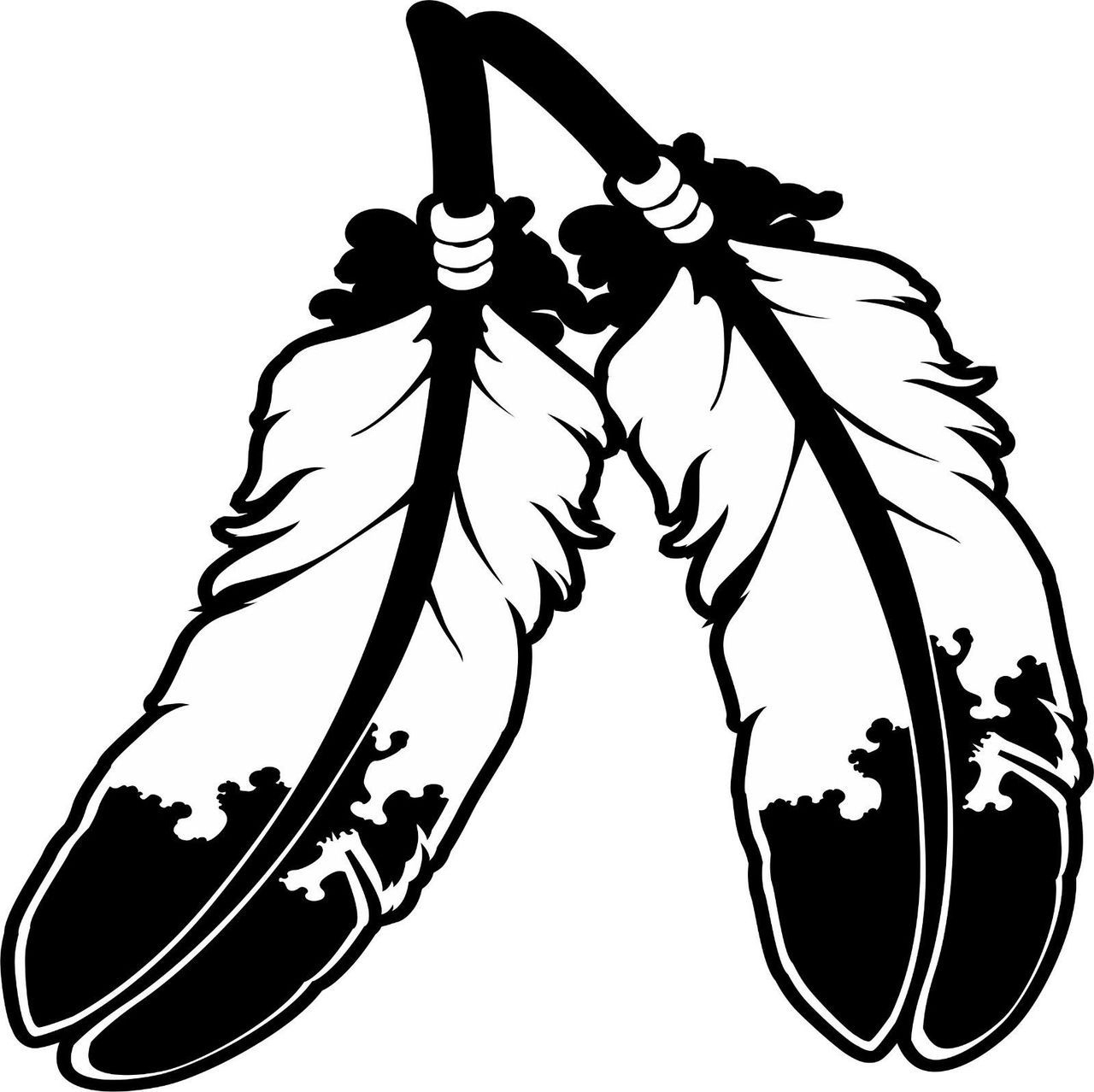 Indian Feather Clipart 6 » Clipart Station avec Feather Clipart 